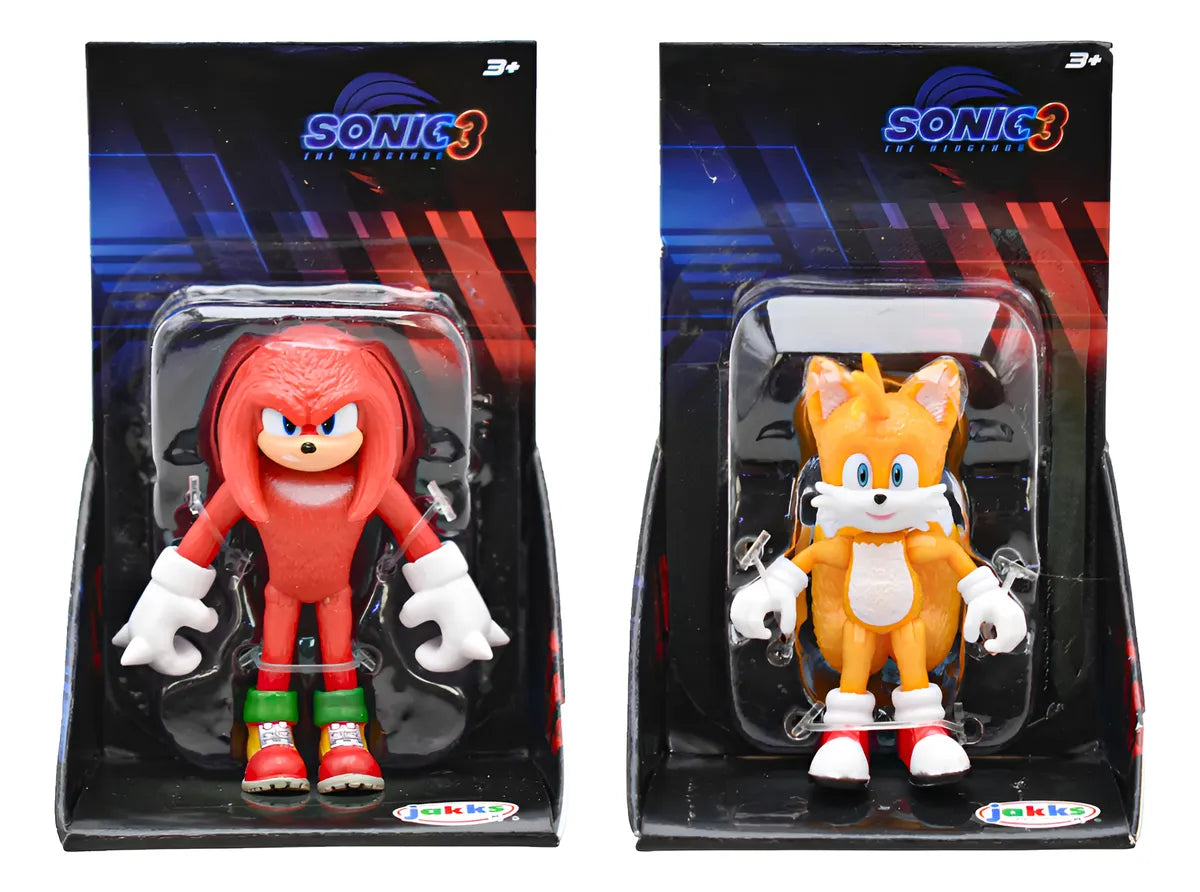 Sonic 3 Pack 2 Figuras Articuladas 6 Cm #2 Jakks Pacific