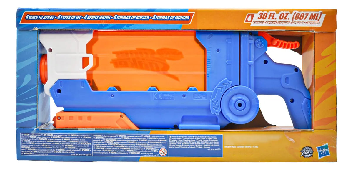 Nerf Super Soaker Flip Fill Hasbro Azul