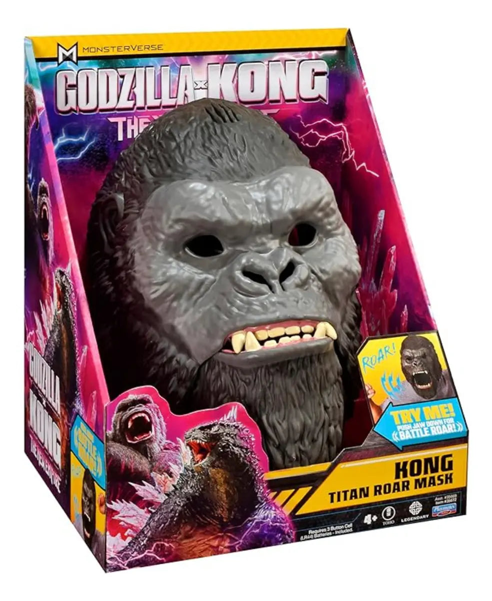 Kong Monsterverse Mascara Con Sonidos Playmates Toys