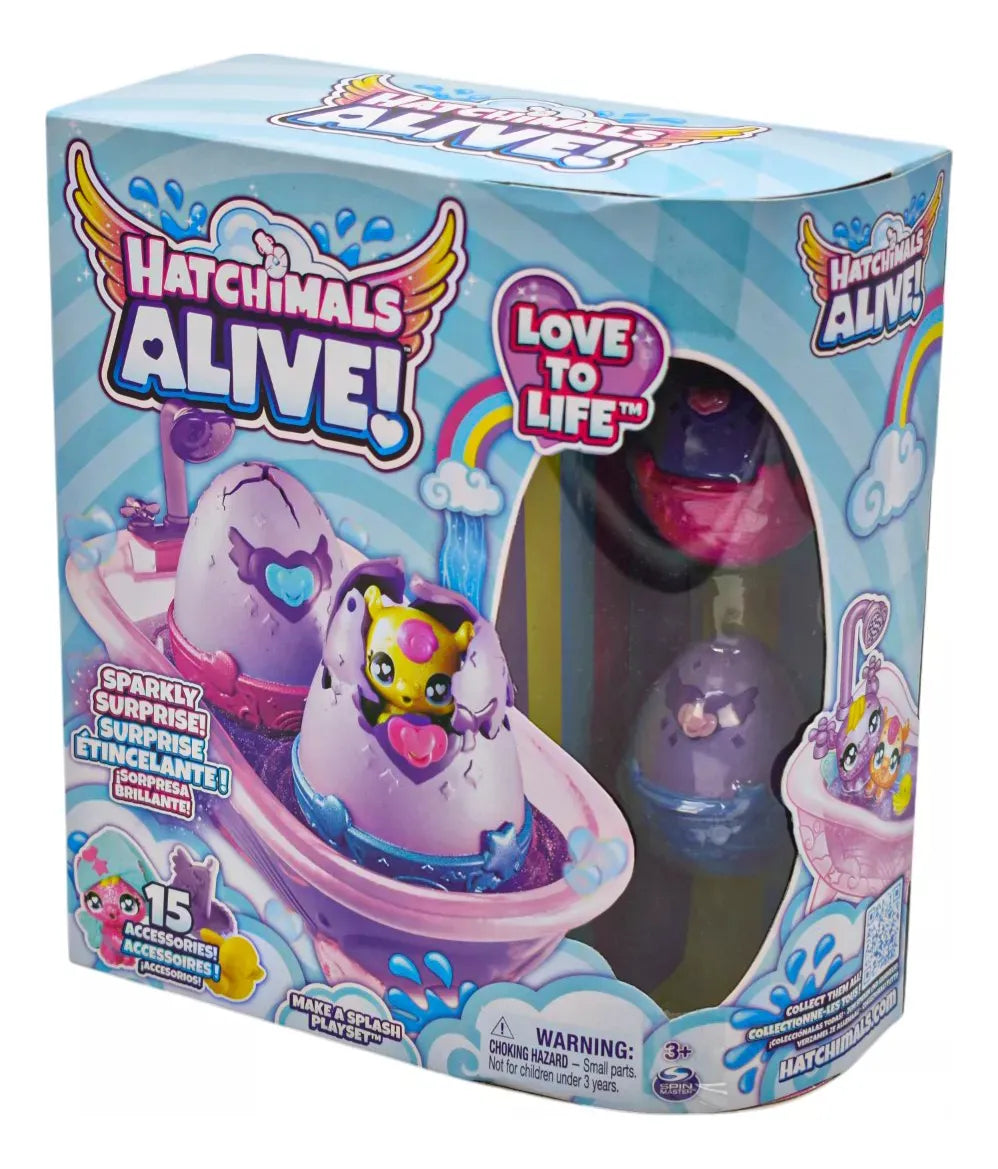Hatchimals Alive Playset Make A Splash Spin Master Multicolor
