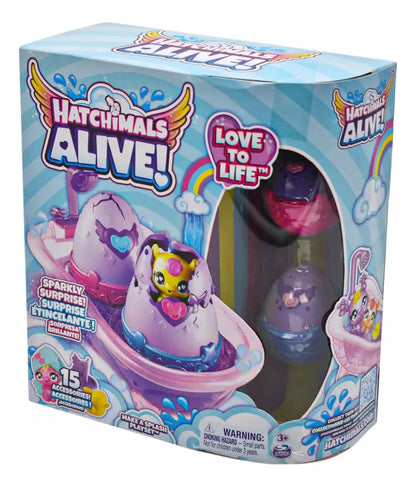 Hatchimals Alive Playset Make A Splash Spin Master Multicolor