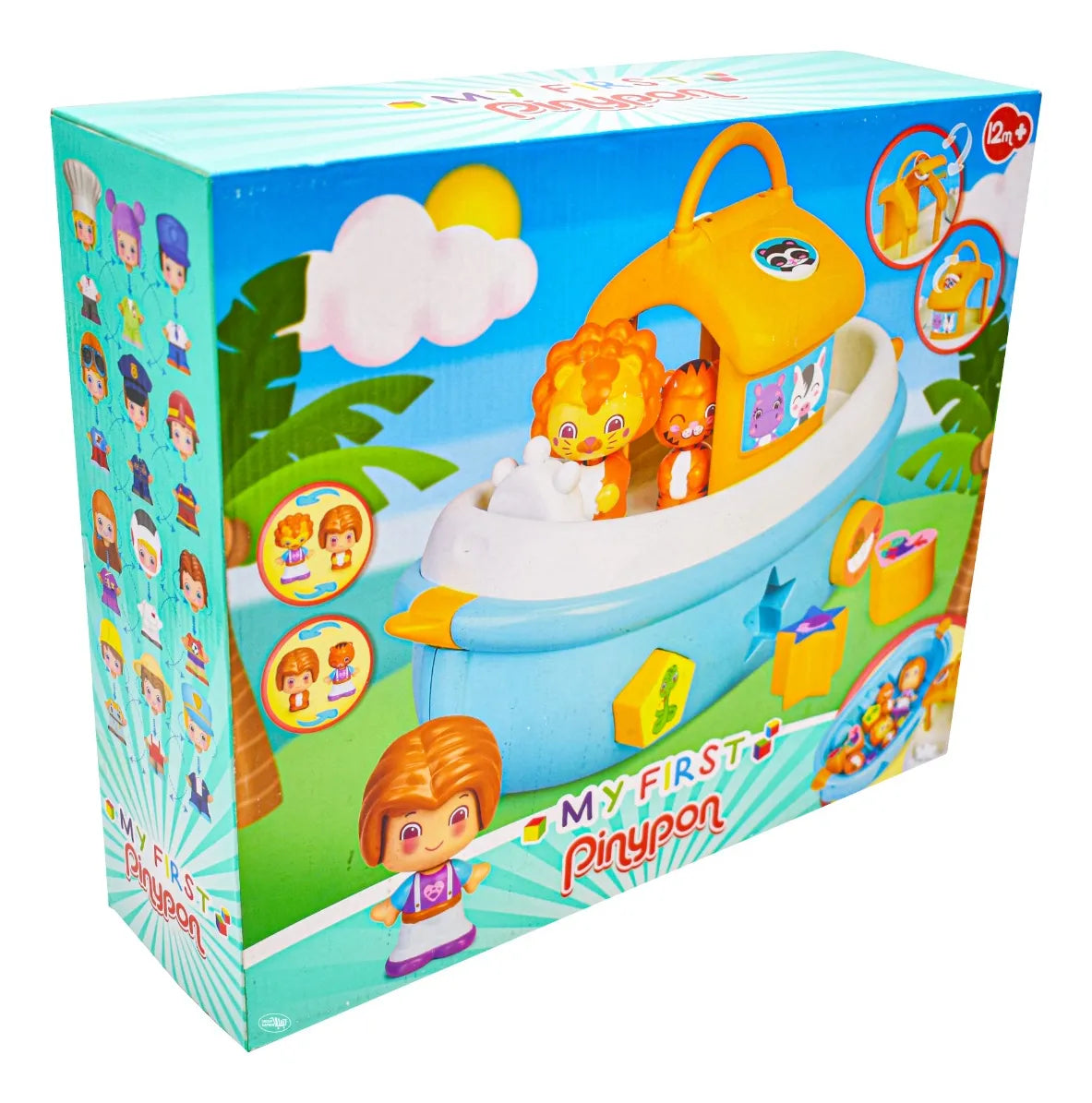 Pinypon My First Bote De Animales Famosa