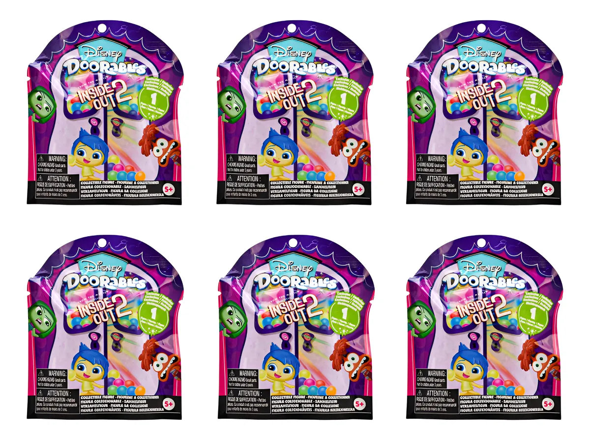 Intensamente 2 Doorables Pack 6 Figuras Sorpresa Just Play