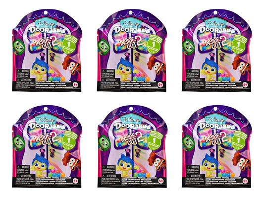 Intensamente 2 Doorables Pack 6 Figuras Sorpresa Just Play
