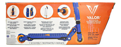 Scooter Patinete Plegable Sin Motor Valor Spin Master Cf Azul