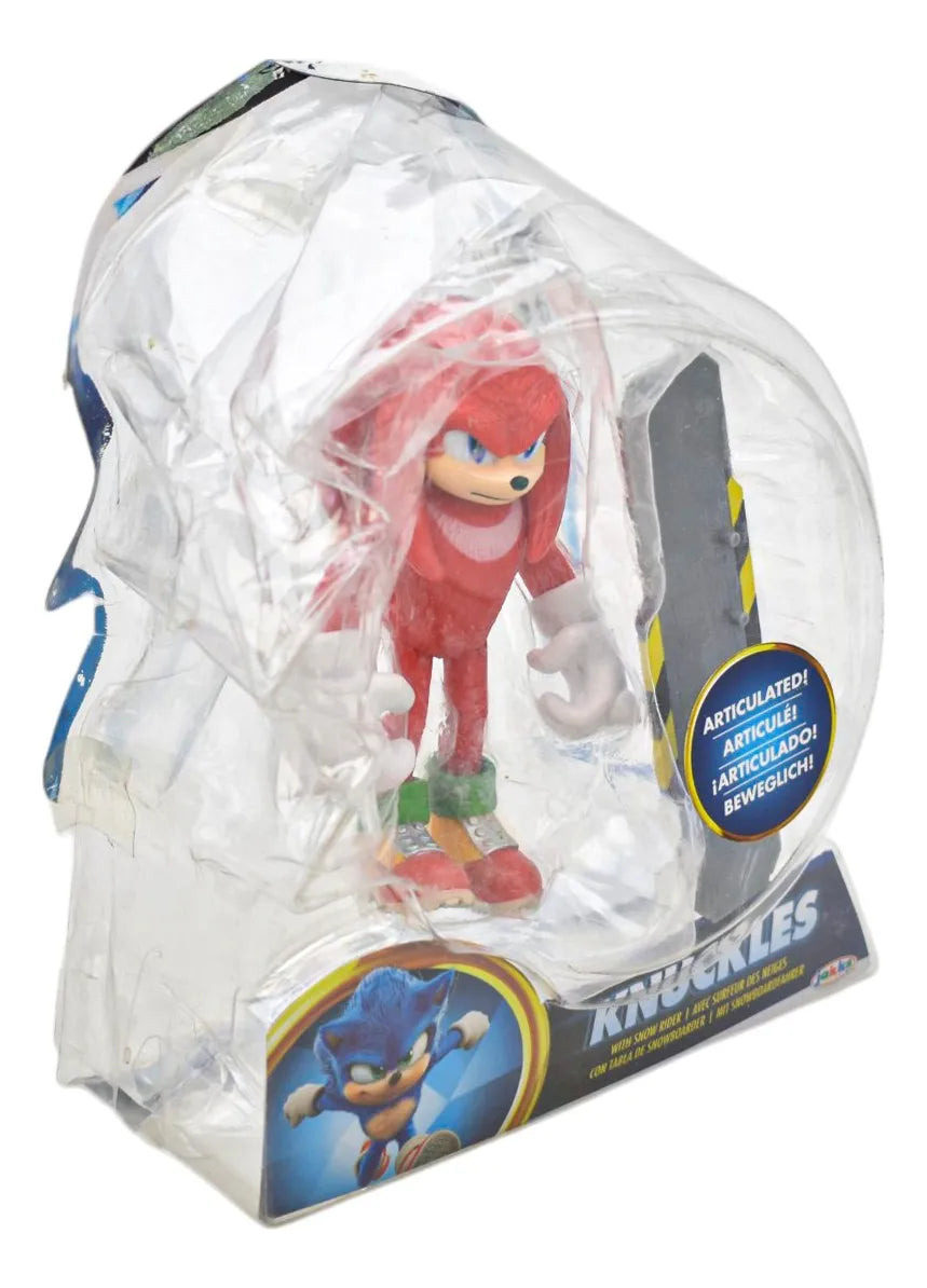 Sonic The Hedgehog 2 Knuckles Tabla 10cm Jakks Pacific Cd