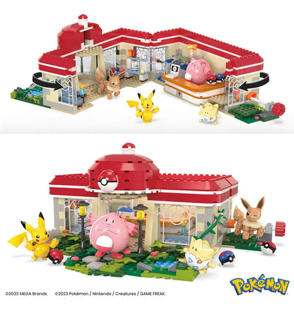 Mega Pokémon Juguete De Construcción Pokémon Center Bosque Cantidad de piezas 648