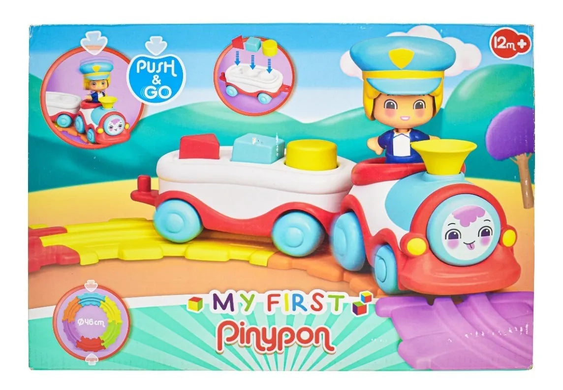 Pinypon Mi Primer Pinypon Tren Preciona Y Anda Famosa Cd