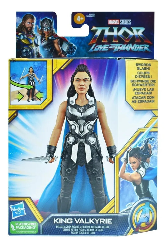 Marvel Thor Love And Thunder King Valkyrie De Lujo Hasbro