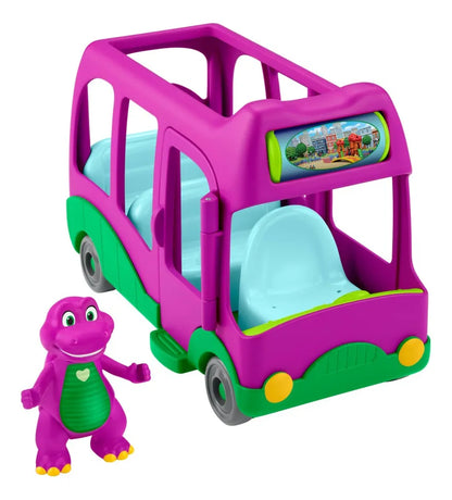 Vehículo De Juguete Autobús De Aventuras Multicolor Barney