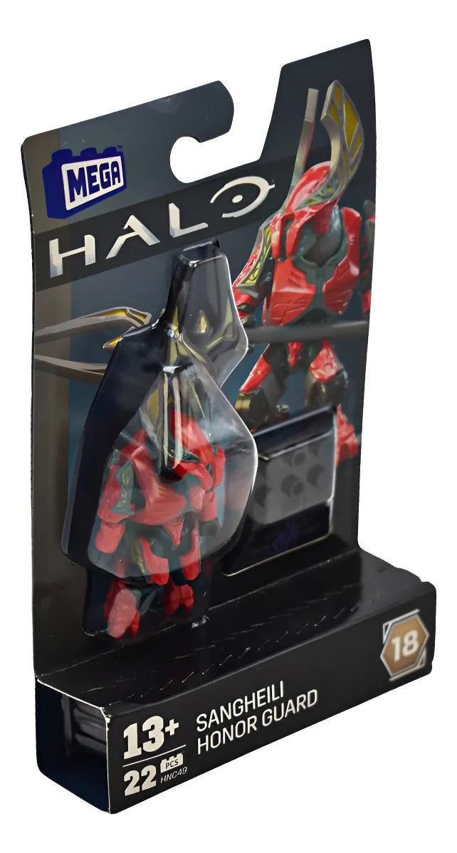 Halo Pack 5 Figuras 102pz Serie 18 Mega Construx 102