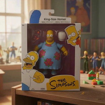 Los Simpson Homero King Size Figura 13cm Jakks Pacific