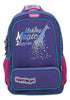 Happy Girl Giraffe Making Magic Happen Backpack, Primary School Print, Chenson Violet Print