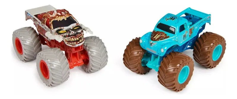 Monster Jam Vs Pack 3 Escala 1:64 Serie 26 Spin Master Multicolor