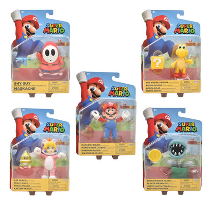 Super Mario Bros Pack 5 Personajes Jakks Pacific