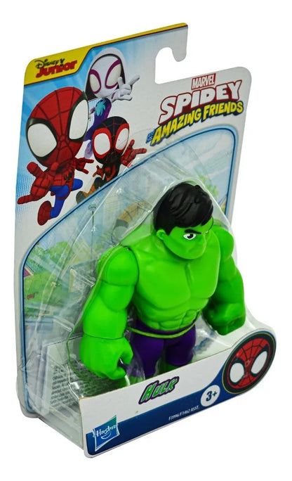Hulk Spidey Amazing Friends Marvel 11cm Hasbro