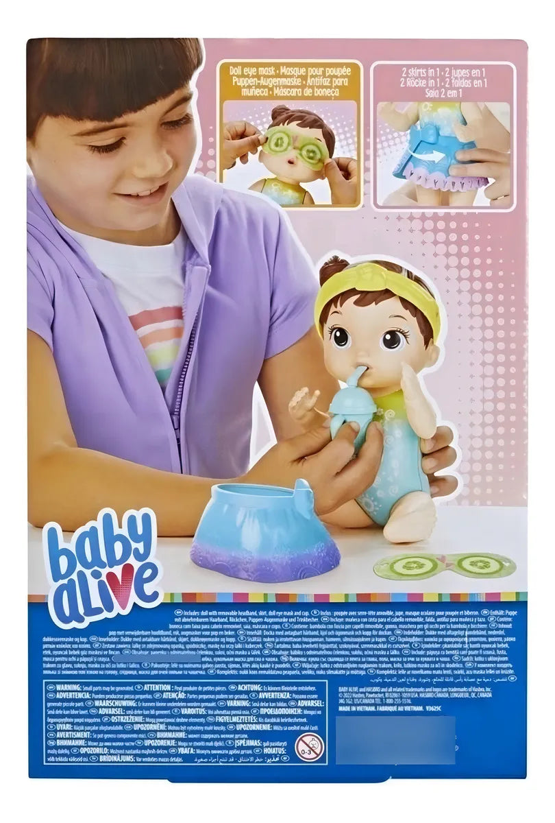 Baby Alive Bebe Spa Multicolor 25cm 4 Accesorios Hasbro
