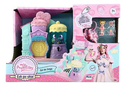 Mis Pastelitos Playset Dulceria Miniatura Luz Y Sonido Ruz