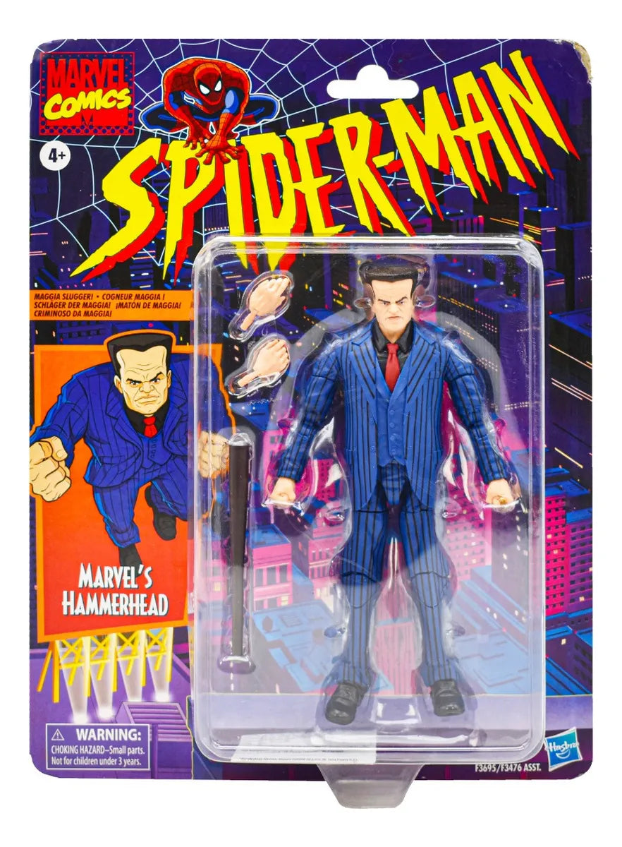 Marvel Spiderman Hammerhead Figura Articulada 16cm Hasbro Cd