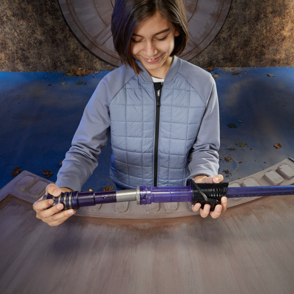 Hasbro Sable de luz electrónico personalizable Sable Oscuro Azul