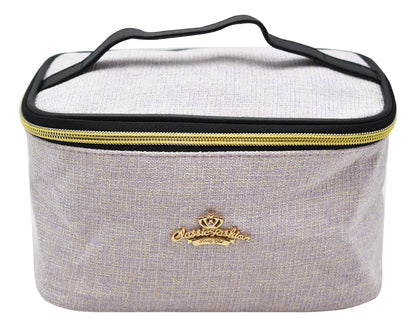 Cosmetiquera De Poliéster Lila Ll23com038 Lila Liso