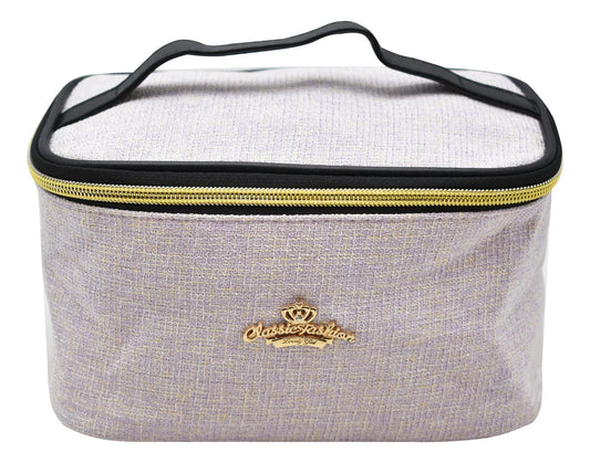 Cosmetiquera De Poliéster Lila Ll23com038 Lila Liso