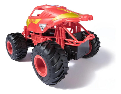 Monster Jam Marvel Vehiculo Iron Man Rc 1:24 Spin Master Rojo Iron Man