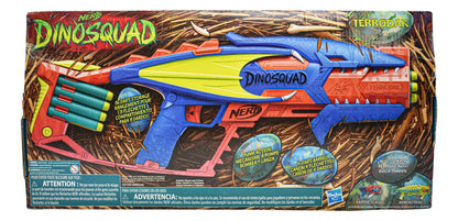 Nerf Dinosquad Terrodak 12 Dardos Hasbro Cd Azul