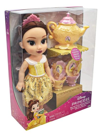 Disney Princesa Pack 4 Muñecas Con Juego De Te Jakks Pacific