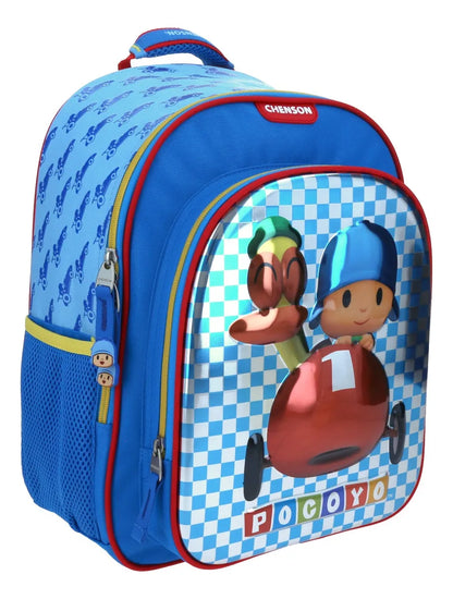 Pocoyo and Duck Kinder Backpack with Pencil Case PY65739 Chenson Steel Blue 3D Print