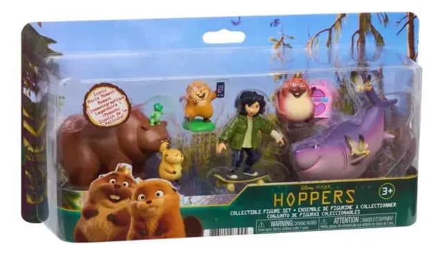Disney Pixar Hoppers Set Figuras Operación Castor Just Play