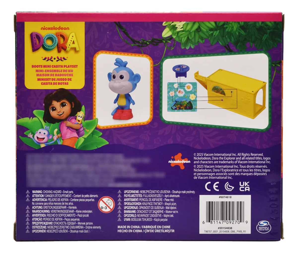 Dora Pack 2 Mini Sets De Juego Y Set De Figuras Spin Master