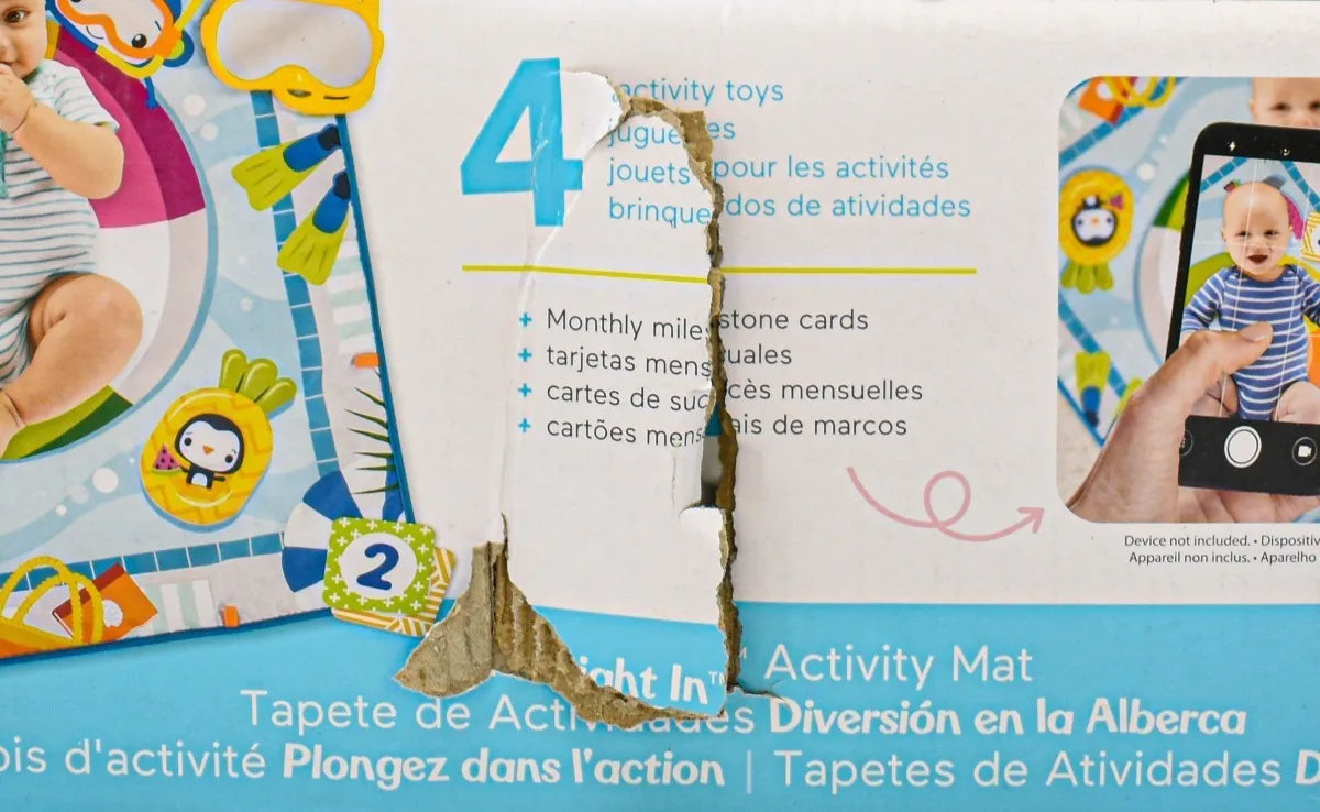 Tapete De Actividades 4 Accesorios Fisher Price Cd