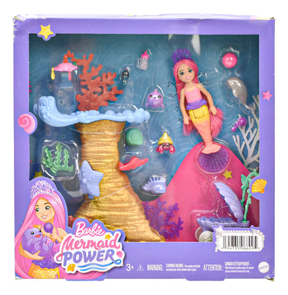 Barbie Mermaid Power Playset Marino Con Accesorios Mattel Cf Multicolor