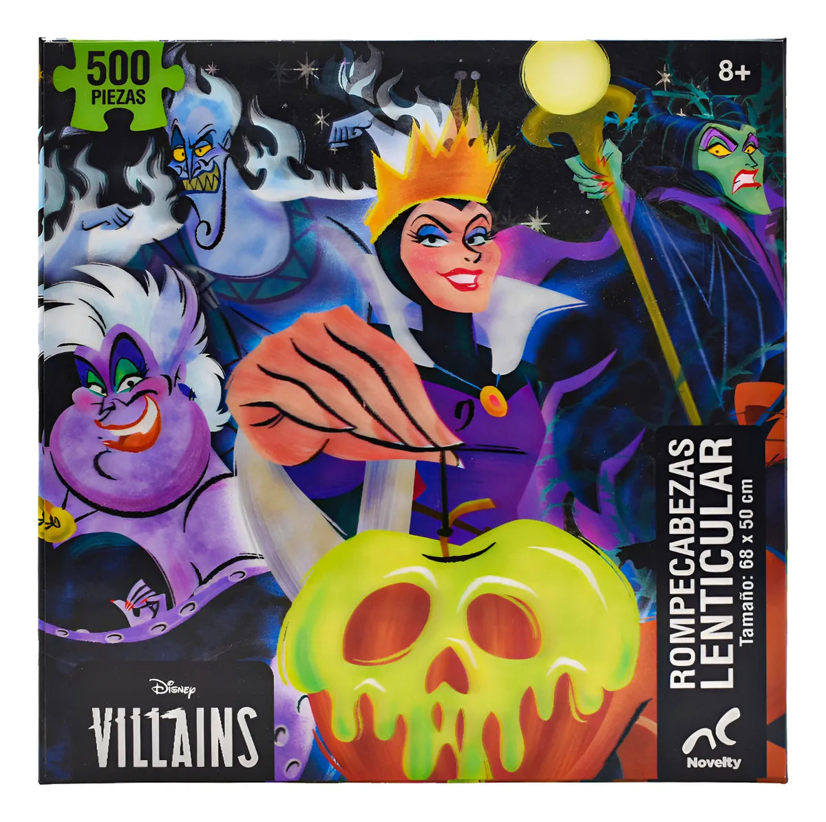 Disney Villains Rompecabezas Lenticular 500pz Novelty