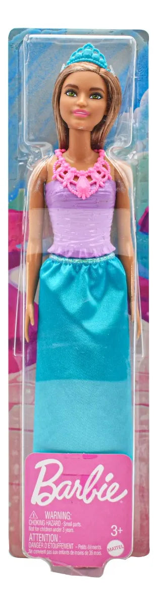 Barbie Dreamtopia Princesa Corona Azul Muñeca 30cm Mattel Cd