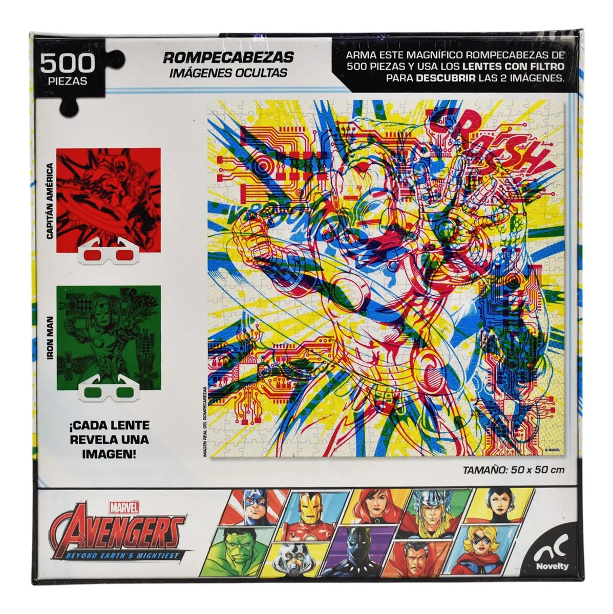 Disney Villains Avengers Pack 2 Rompecabezas 500pz Novelty