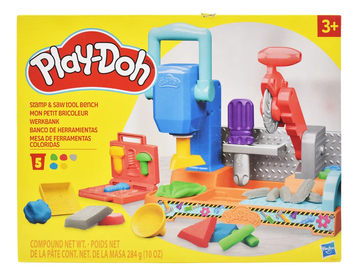 Play Doh Banco De Herramientas 284g Hasbro Multicolor