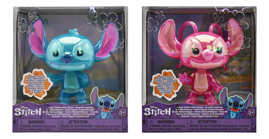 Disney Stitch Pack 2 Figuras Bobble Head 12cm Just Play