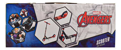 Marvel Avengers Scooter 2 Ruedas 12 Años Toymark Negro