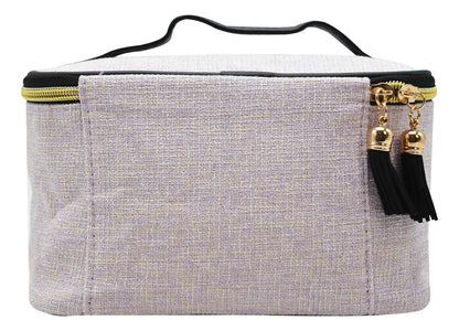 Cosmetiquera De Poliéster Lila Ll23com038 Lila Liso