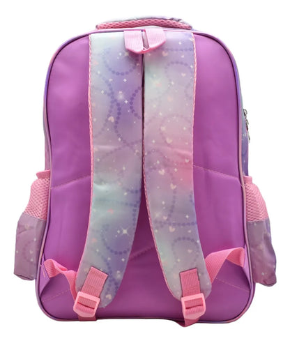 Mochila Unicornio Magical Kit 3pz Primaria Ll24bpp529 Lila 3d