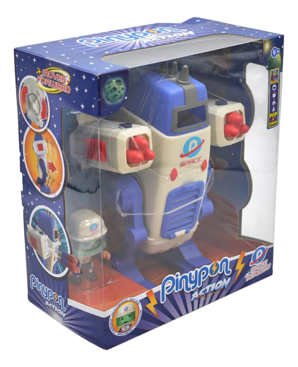 Pinypon Action Space Academy Robot Espacial Famosa Da