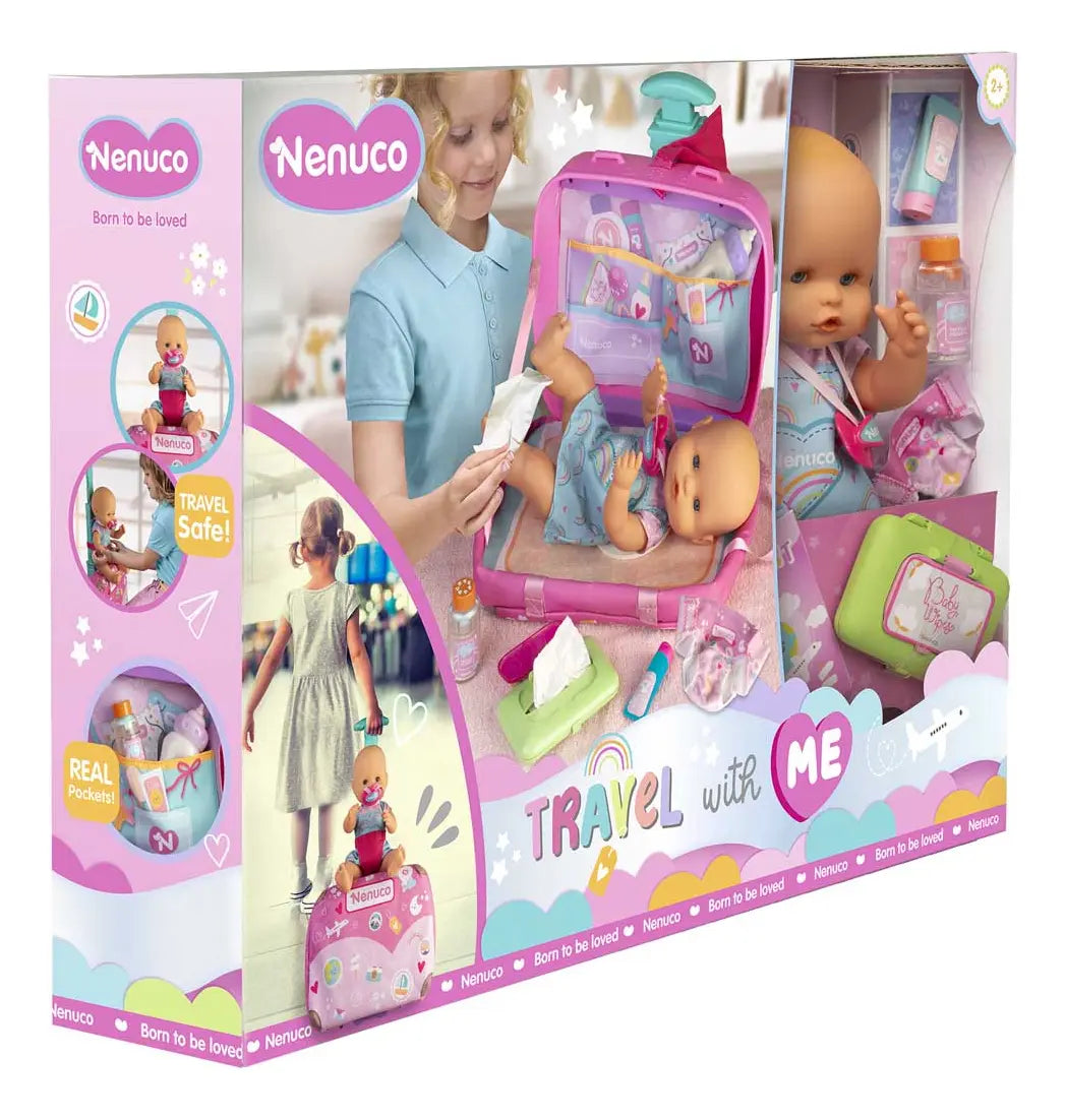 Nenuco Viaja Conmigo Travel With Me Muñeca 30cm Famosa