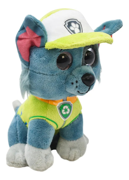 Paw Patrol Rocky Peluche 16 Cm Ty Gris/verde