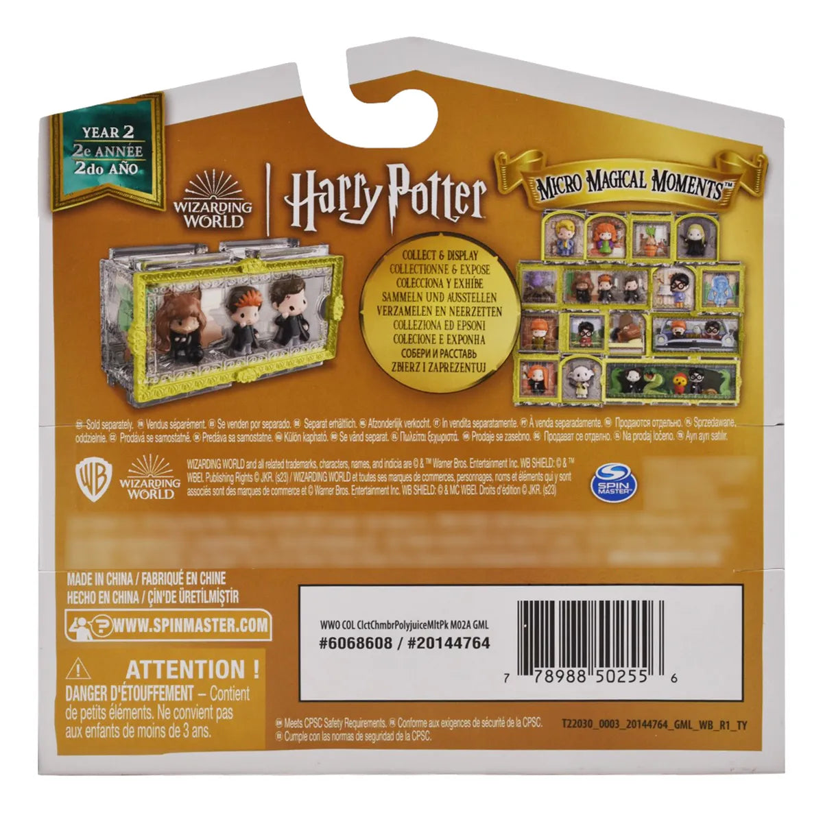 Harry Potter Pack Figuras Micro Y Varita Harry Spin Master