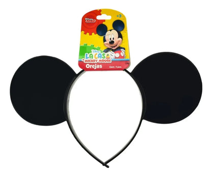 Pack Orejas Mickey Porta Cepillo De Dientes Y Calculadora