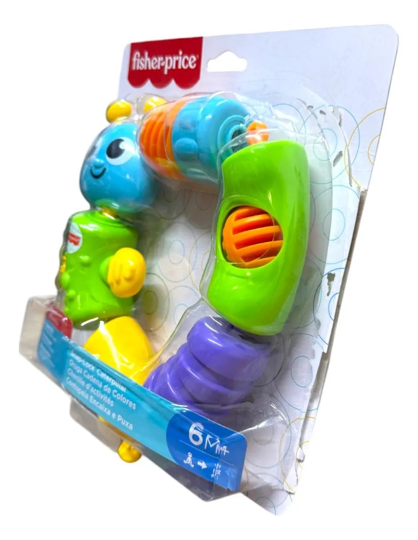 Oruga Cadena De Colores 6 Meses Fisher Price Cf