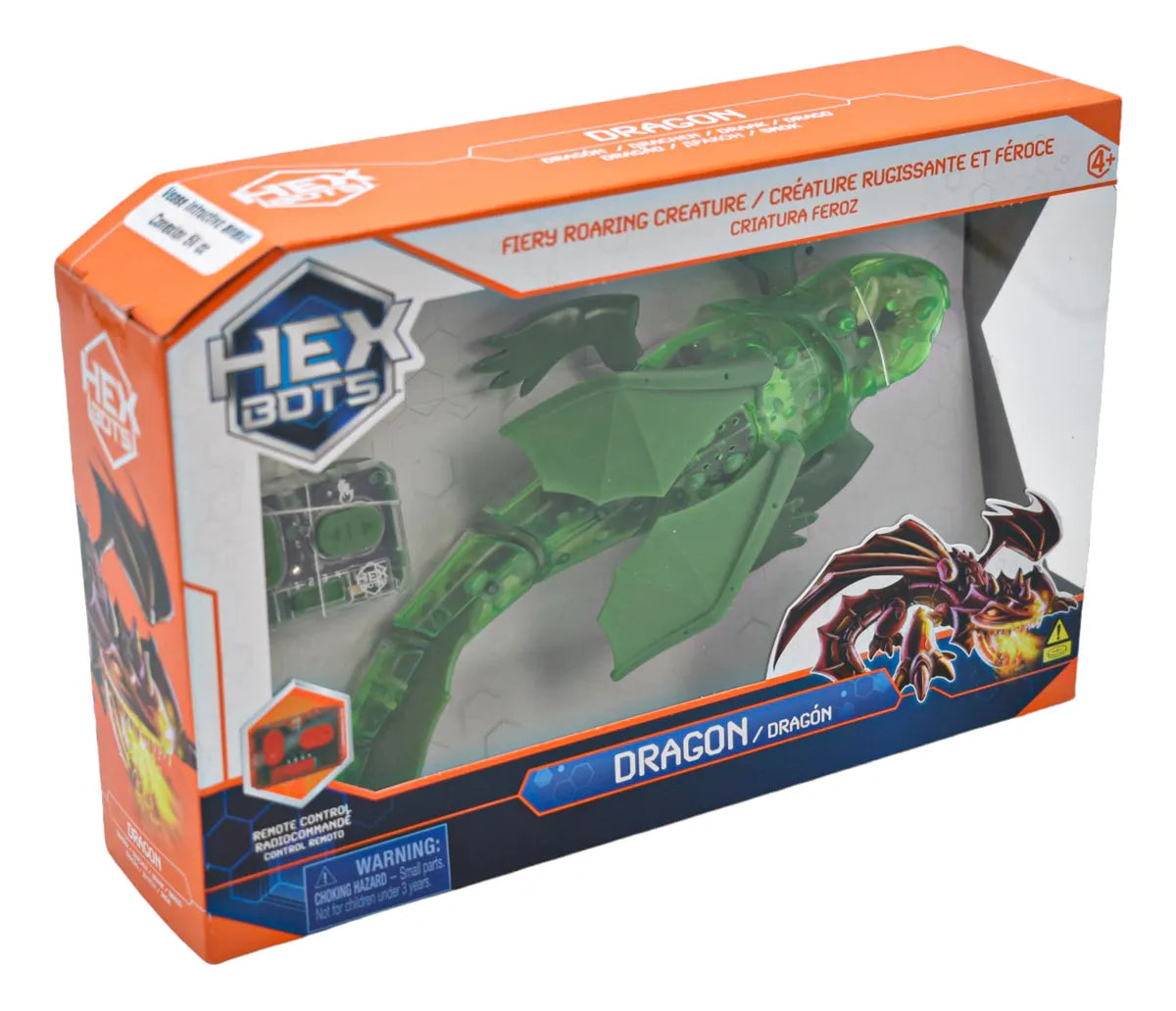 Hex Bots Pack 2 Sets Dragon Verde Y Nano Bugs Spin Master Dragón Verde