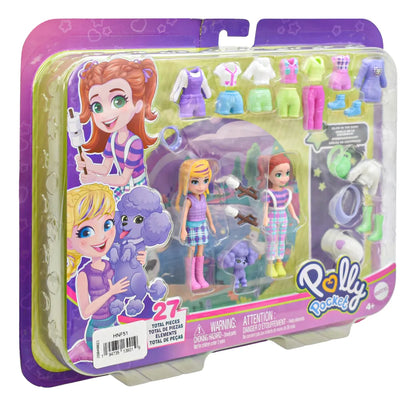 Polly Pocket Pequeños Mundos Pack 3 Sets Mattel